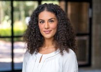 headshot woman white shirt