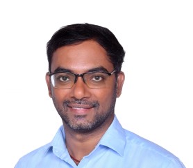 man smiling for headshot