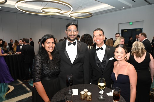 women and men at event