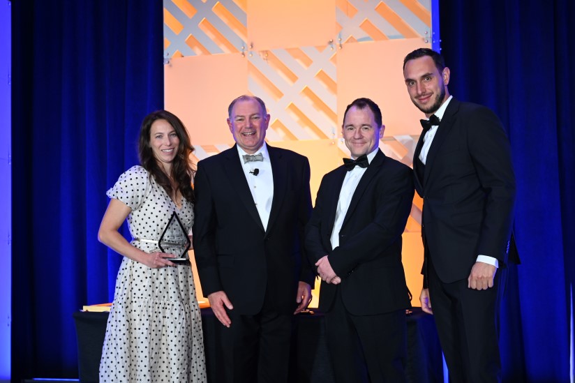 winners on stage ism world 2024